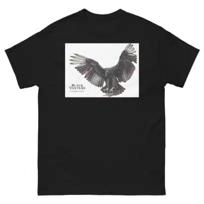 Black Vulture - Unisex classic tee - Image 2