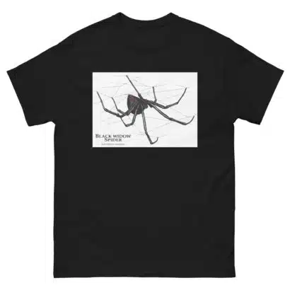 Black Widow - Unisex classic tee - Image 2