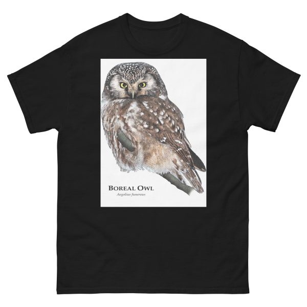 Boreal Owl - Unisex classic tee - Image 2