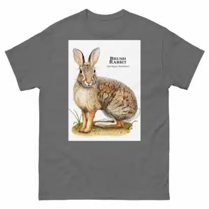 Brush Rabbit - Unisex classic tee - Image 6