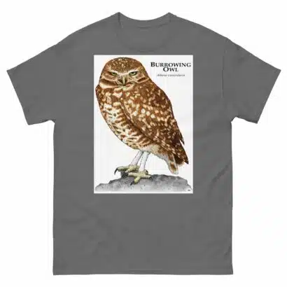 Burrowing Owl - Unisex classic tee - Image 6
