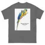 Blue and Yellow Macaw - Unisex classic tee - Image 6