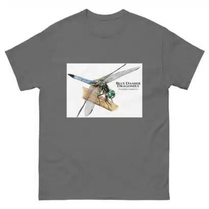 Blue-Dasher Dragonfly - Unisex classic tee - Image 6