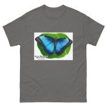 Blue Morpho Butterfly - Unisex classic tee - Image 6