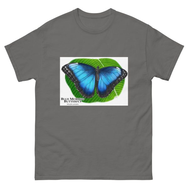 Blue Morpho Butterfly - Unisex classic tee - Image 6