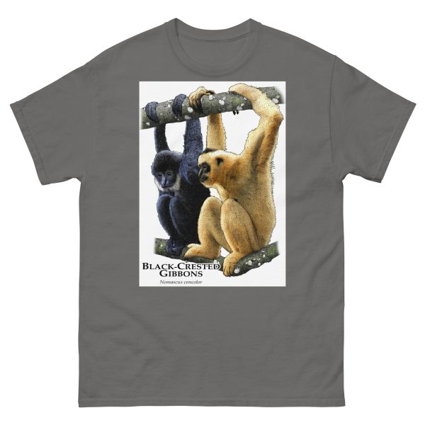 Black-Crested Gibbons - Unisex classic tee - Image 6