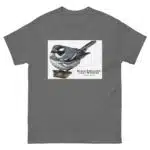 Black-Throated Gray Warbler - Unisex classic tee - Image 6