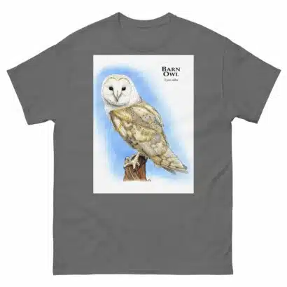 Barn Owl - Unisex classic tee - Image 6