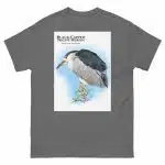 Black-Capped Night Heron - Unisex classic tee - Image 6
