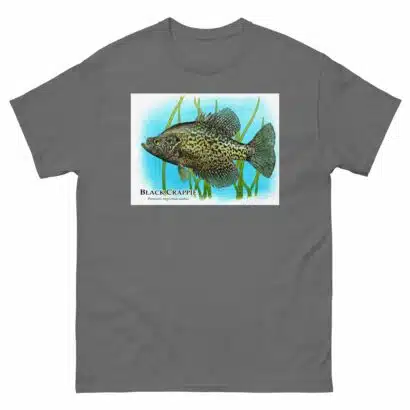 Black Crappie - Unisex classic tee - Image 6