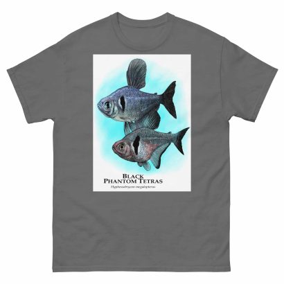 Black Phantom Tetras - Unisex classic tee - Image 6