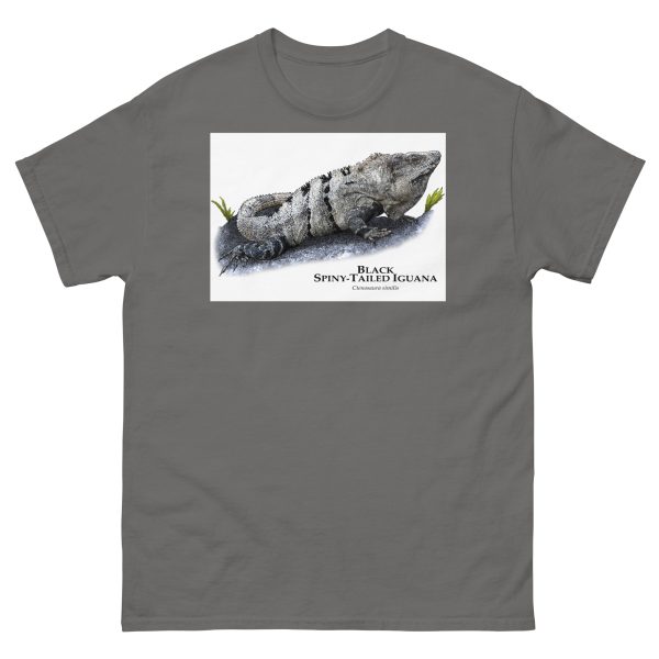 Black Spiny-Tailed Iguana Unisex classic tee - Image 6