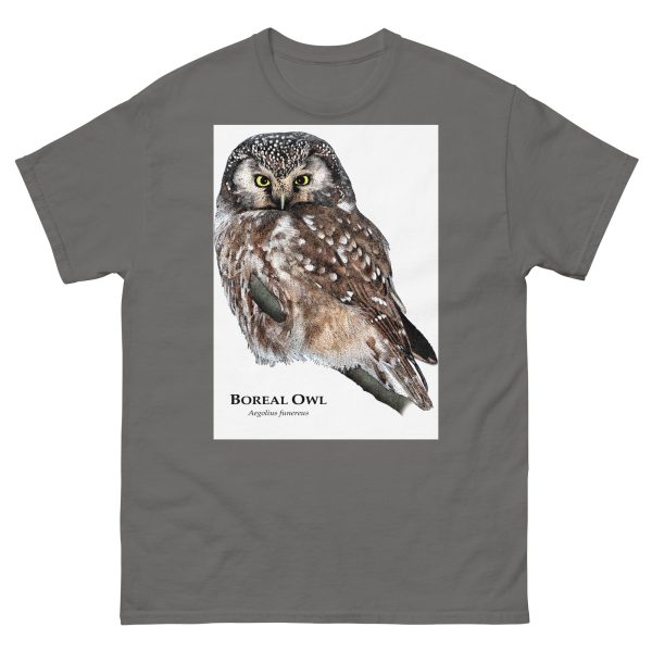 Boreal Owl - Unisex classic tee - Image 6