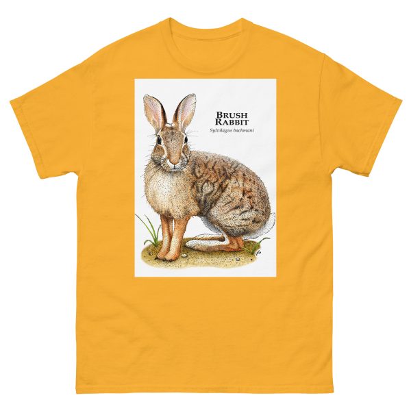 Brush Rabbit - Unisex classic tee - Image 14