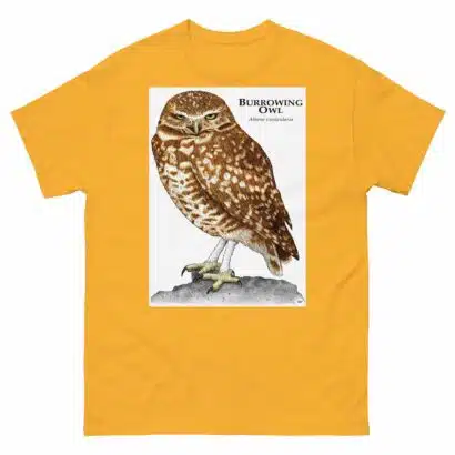 Burrowing Owl - Unisex classic tee - Image 14