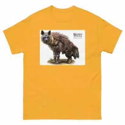 Brown Hyena - Unisex classic tee - Image 14