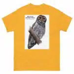 Brown Wood Owl - Unisex classic tee - Image 14