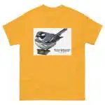 Black-Throated Gray Warbler - Unisex classic tee - Image 14