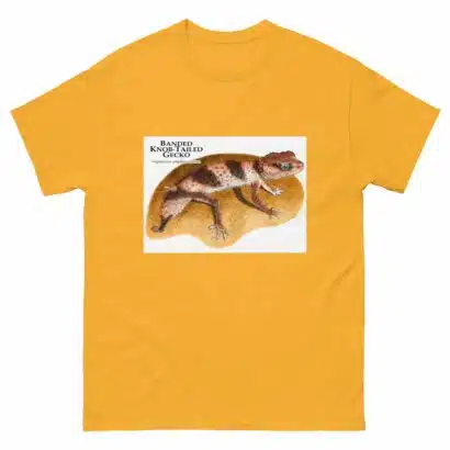 Banded Knob-Tailed Gecko - Unisex classic tee - Image 14