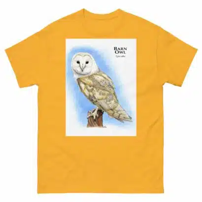 Barn Owl - Unisex classic tee - Image 14