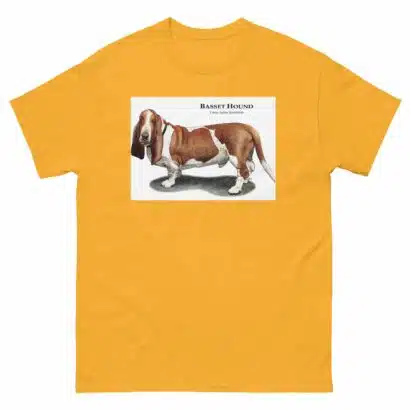 Basset Hound - Unisex classic tee - Image 14