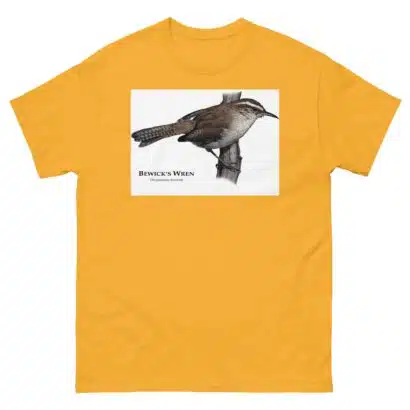 Bewick's Wren - Unisex classic tee - Image 14