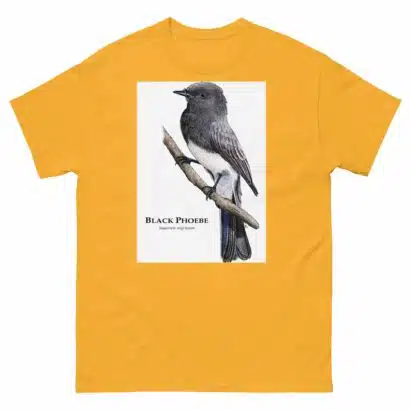 Black Phoebe - Unisex classic tee - Image 14