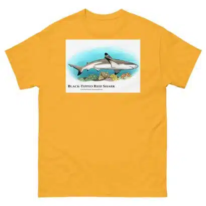 Black-Tipped Reef Shark - Unisex classic tee - Image 14