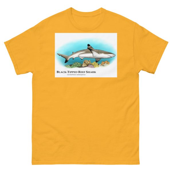 Black-Tipped Reef Shark - Unisex classic tee - Image 14