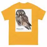 Boreal Owl - Unisex classic tee - Image 14