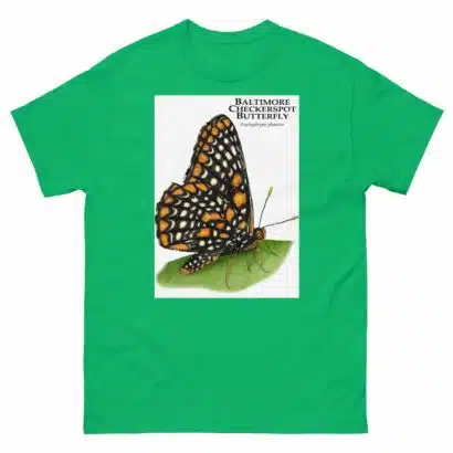 Baltimore Checkerspot Butterfly - Unisex classic tee - Image 10