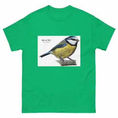 Eurasian Blue Tit - Unisex classic tee - Image 10