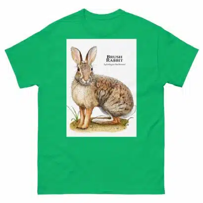 Brush Rabbit - Unisex classic tee - Image 10