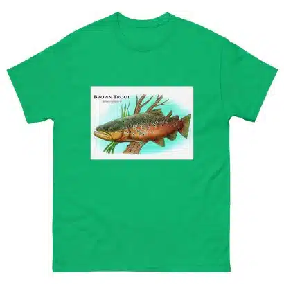 Brown Trout - Unisex classic tee - Image 10