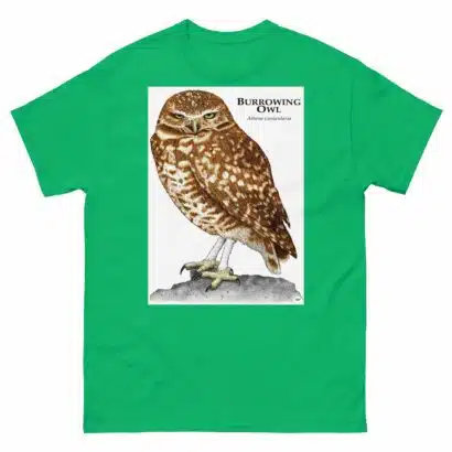 Burrowing Owl - Unisex classic tee - Image 10
