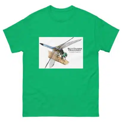 Blue-Dasher Dragonfly - Unisex classic tee - Image 10