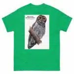 Brown Wood Owl - Unisex classic tee - Image 10