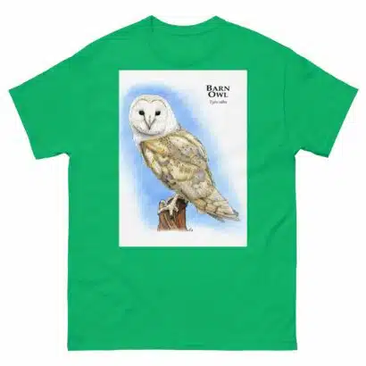 Barn Owl - Unisex classic tee - Image 10