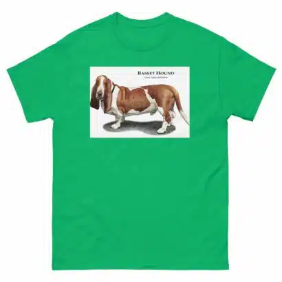 Basset Hound - Unisex classic tee - Image 10