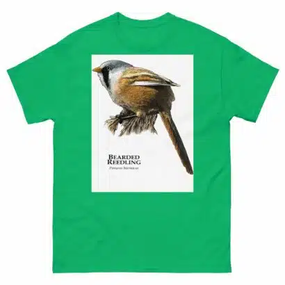 Bearded Reedling - Unisex classic tee - Image 10