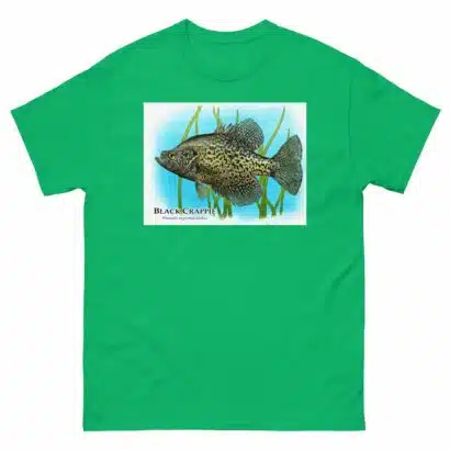 Black Crappie - Unisex classic tee - Image 10
