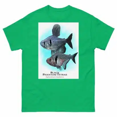 Black Phantom Tetras - Unisex classic tee - Image 10