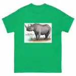 Black Rhinoceros - Unisex classic tee - Image 10