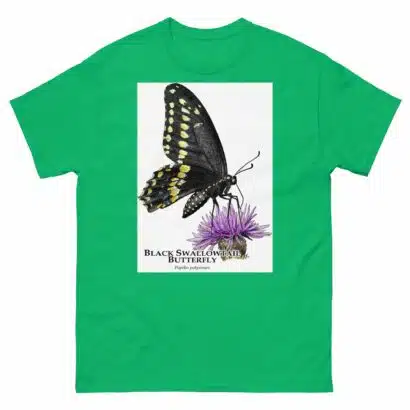 Black Swallowtail Butterfly - Unisex classic tee - Image 10