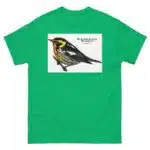 Blackburnian Warbler - Unisex classic tee - Image 10