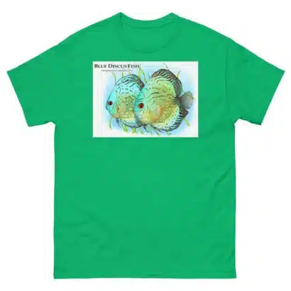 Blue Discus Fish - Unisex classic tee - Image 10