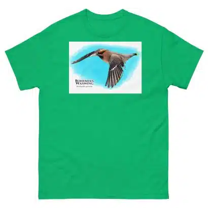 Bohemian Waxwing - Unisex classic tee - Image 10