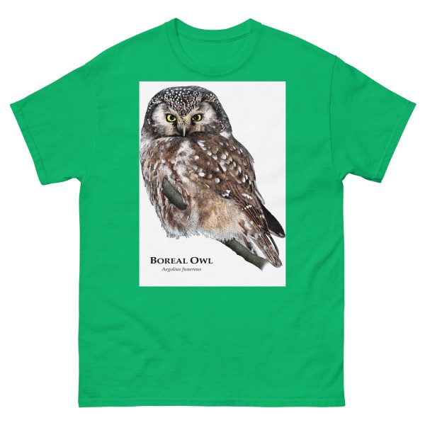 Boreal Owl - Unisex classic tee - Image 10