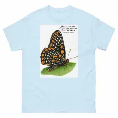 Baltimore Checkerspot Butterfly - Unisex classic tee - Image 18