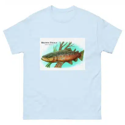 Brown Trout - Unisex classic tee - Image 18